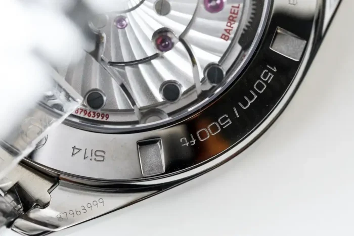 Steel bracelet strap detail with clasp