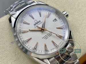 Omega Seamaster on wrist in natural lighting