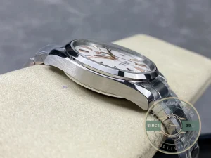 Crown and case finishing detail in studio lighting