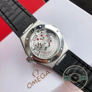 Caseback view showing Master Chronometer movement