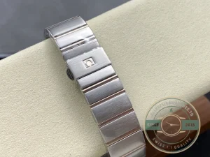 Crown and case finishing detail in studio lighting