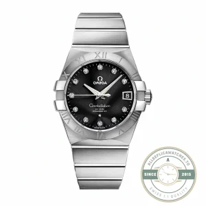 Superclone Omega Constellation Black Dial 38mm 123.10.38.21.51.001 - Affordable Super Clone Watch