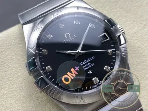 Superclone Omega Constellation Black Dial 38mm 123.10.38.21.51.001 - Premium Super Clone Watch