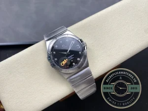 Superclone Omega Constellation Black Dial 38mm 123.10.38.21.51.001 - Budget Luxury Replica Watch