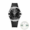 Superclone Omega Constellation Black, Leather Strap 131.33.41.21.01.001 - 1:1 Swiss Replica Watch