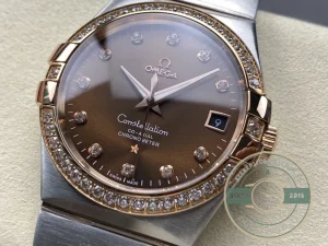 Superclone Omega Constellation Brown Dial 38mm 123.25.38.21.63.001 - Luxury Replica Watch