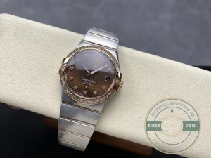 Superclone Omega Constellation Brown Dial 38mm 123.25.38.21.63.001 - Budget Luxury Replica Watch