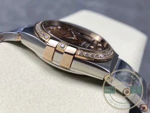 Superclone Omega Constellation Brown Dial 38mm 123.25.38.21.63.001 - Top-Tier Swiss Replica Watch