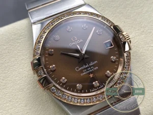 Superclone Omega Constellation Brown Dial 38mm 123.25.38.21.63.001 - Affordable Luxury Fake Timepiece