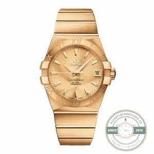 Superclone Omega Constellation Full Gold 38mm 123.50.38.21.08.001 - Affordable Super Clone Watch