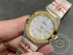 Superclone Omega Constellation Gold, 25mm 131.25.25.60.55.002 - Premium Super Clone Watch