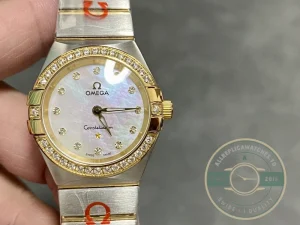 Superclone Omega Constellation Gold, 25mm 131.25.25.60.55.002 - Affordable Luxury Fake Timepiece