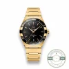 Superclone Omega Constellation Gold, Black Dial 41mm 131.63.41.21.01.001 - Swiss Movement Replica Watch