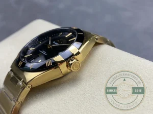 Superclone Omega Constellation Gold, Black Dial 41mm 131.63.41.21.01.001 - Best Quality Replica Watch