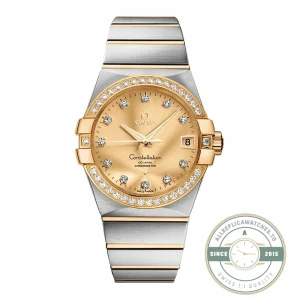 Superclone Omega Constellation Gold Dial 38mm 123.25.38.21.58.001 - Luxury Replica Watch