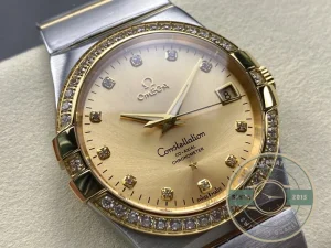 Superclone Omega Constellation Gold Dial 38mm 123.25.38.21.58.001 - Best Quality Replica Watch