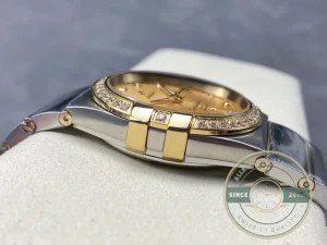 Superclone Omega Constellation Gold Dial 38mm 123.25.38.21.58.001 - Top-Tier Swiss Replica Watch