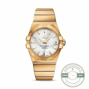 Superclone Omega Constellation Gold, Silver 38mm 123.50.38.21.02.002 - Premium Super Clone Watch