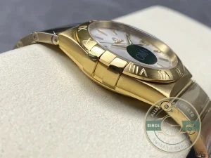 Superclone Omega Constellation Gold, Silver 38mm 123.50.38.21.02.002 - Luxury Replica Watch