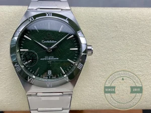 Crown and case finishing detail in studio lighting