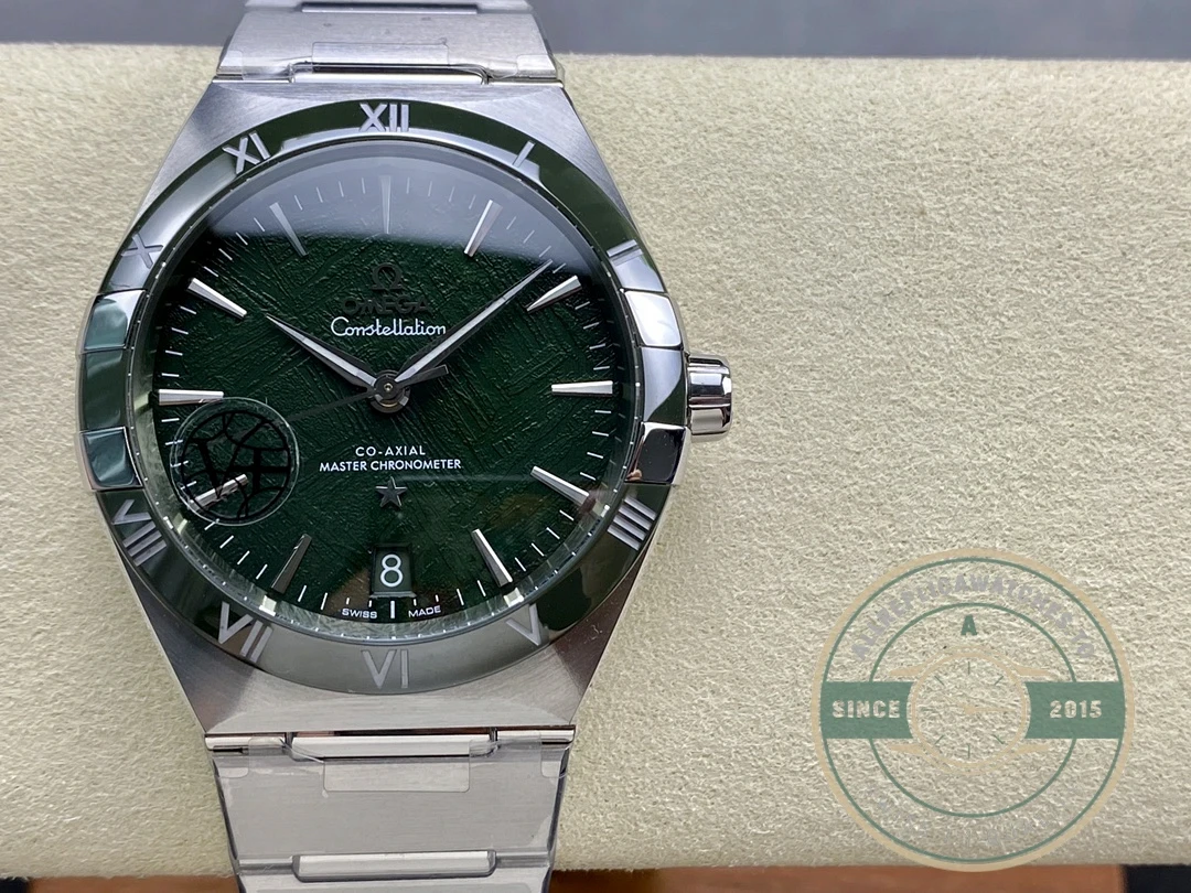 Crown and case finishing detail in studio lighting