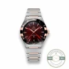 Superclone Omega Constellation Red Dial 41mm 131.23.41.21.11.001 - Swiss-Made Clone Watch