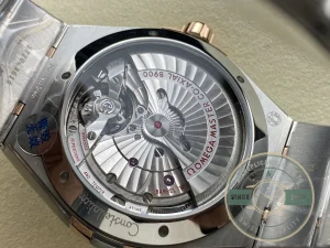 Crown and case finishing detail in studio lighting