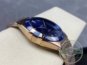 Superclone Omega Constellation Rose, Blue Dial 41mm 131.63.41.21.03.001 - Affordable Luxury Fake Timepiece