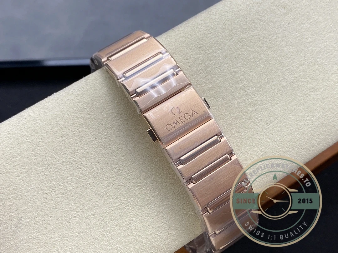 Superclone Omega Constellation Rose, Blue Dial 41mm 131.63.41.21.03.001 - Luxury Replica Watch