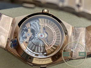 Superclone Omega Constellation Rose, Blue Dial 41mm 131.63.41.21.03.001 - Affordable Super Clone Watch