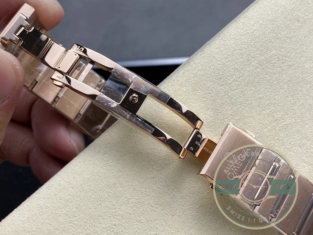 Superclone Omega Constellation Rose, Blue Dial 41mm 131.63.41.21.03.001 - Top-Tier Swiss Replica Watch