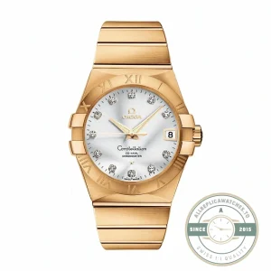 Superclone Omega Constellation Rose Gold 38mm 123.55.38.21.52.007 - Factory Super Clone Watch