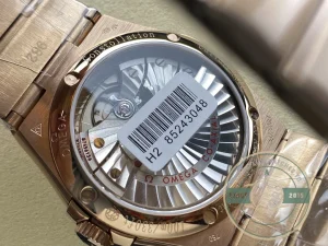 Superclone Omega Constellation Rose Gold, White 38mm 123.50.38.21.02.001 - 1:1 Swiss Replica Watch