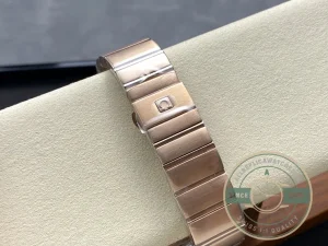 Superclone Omega Constellation Rose Gold, White 38mm 123.50.38.21.02.001 - Affordable Super Clone Watch