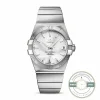 Superclone Omega Constellation Silver 38mm 123.10.38.21.02.001 - Affordable Super Clone Watch