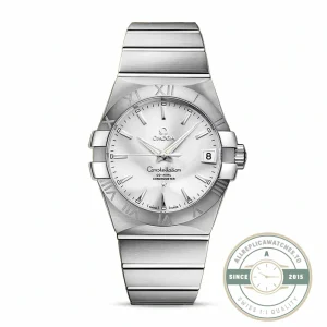 Superclone Omega Constellation Silver 38mm 123.10.38.21.02.001 - Affordable Super Clone Watch