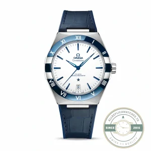 Superclone Omega Constellation White Dial, Leather Strap 131.33.41.21.04.001 - Best Quality Replica Watch