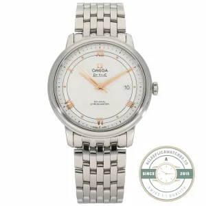 Superclone Omega De Ville 39.5mm 424.10.40.20.02.002 - Luxury Replica Watch