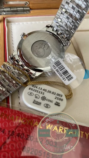 Superclone Omega De Ville 39.5mm 424.10.40.20.02.002 - Luxury Replica Watch