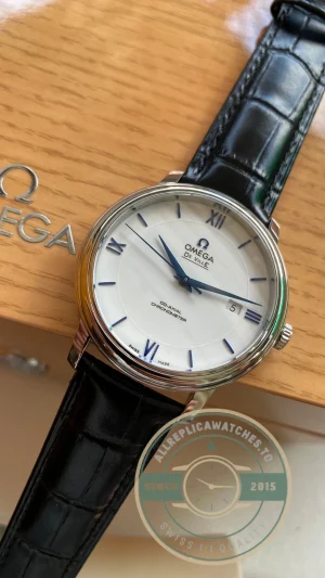 Superclone Omega De Ville 39.5mm 424.53.40.20.04.001 - Swiss-Made Clone Watch