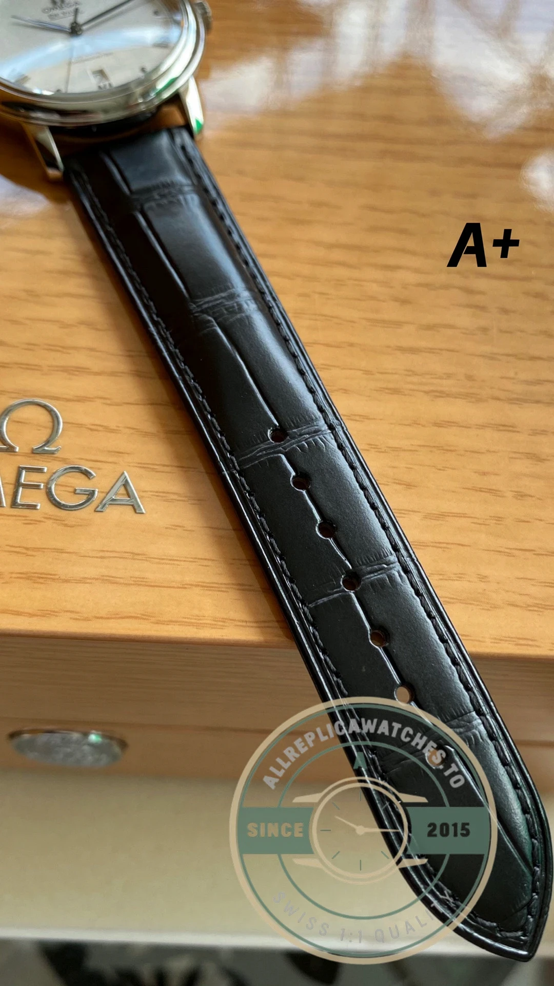 Superclone Omega De Ville 39.5mm 434.13.40.20.02.001 - Best Quality Replica Watch