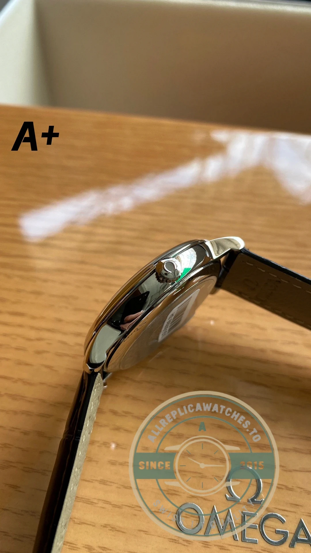 Superclone Omega De Ville 39.5mm 434.13.40.20.02.001 - Swiss Movement Replica Watch