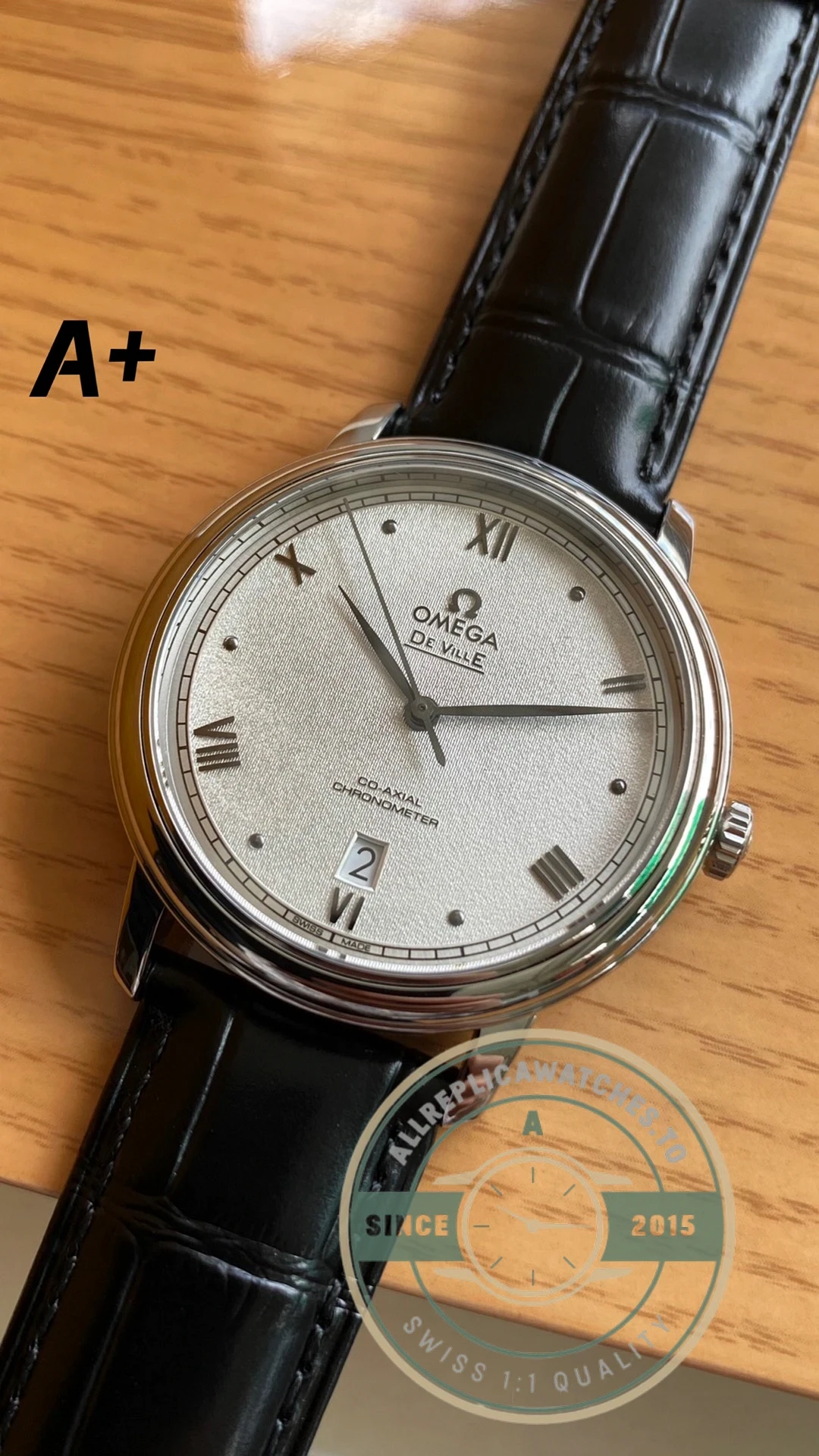 Superclone Omega De Ville 39.5mm 434.13.40.20.02.001 - Swiss-Made Clone Watch