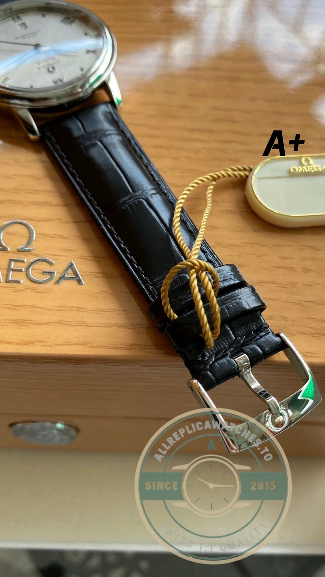 Superclone Omega De Ville 39.5mm 434.13.40.20.02.001 - 1:1 Swiss Replica Watch