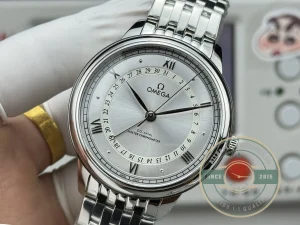 Superclone Omega De Ville 42mm, Silver 434.23.42.22.02.001 - Budget Luxury Replica Watch