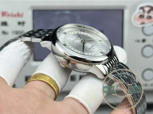 Superclone Omega De Ville 42mm, Silver 434.23.42.22.02.001 - High-Grade Replica Watch