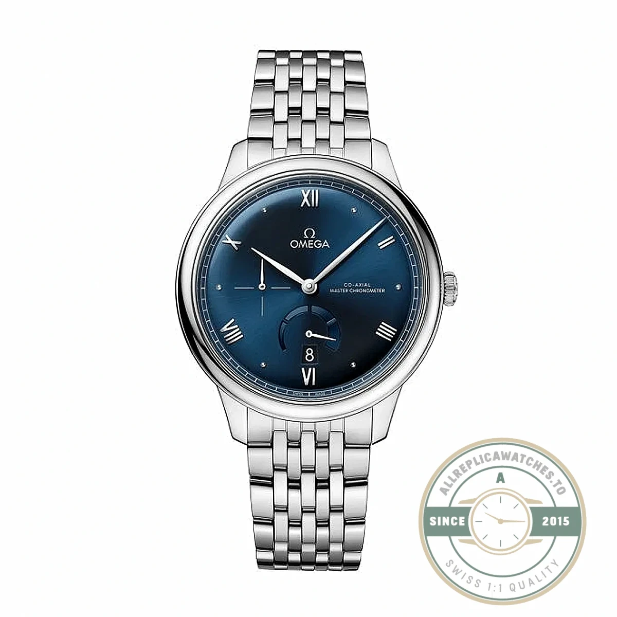 Superclone Omega De Ville Prestige 41mm Blue Dial, 434.10.41.21.03.002 - Budget Luxury Replica Watch