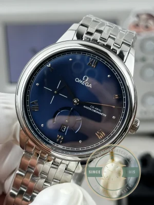 Superclone Omega De Ville Prestige 41mm Blue Dial, 434.10.41.21.03.002 - Budget Luxury Replica Watch