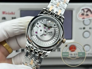 Superclone OMEGA De Ville Prestige 434.15.40.20.10.001 40mm Rose Gold, Green Dial - Factory Super Clone Watch