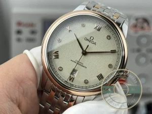 Superclone Omega De Ville Rose Gold 40mm, 434.20.40.20.59.001 - Budget Luxury Replica Watch